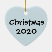 ASL American Sign Language Fingerspelled Liam セラミックオーナメント (裏面)