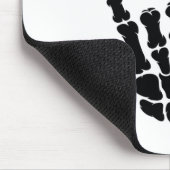 Asl American Sign Language I Love You Skeleton Han マウスパッド (コーナー)