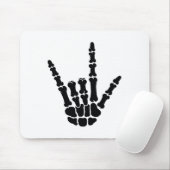 Asl American Sign Language I Love You Skeleton Han マウスパッド (マウス)