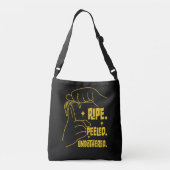 ASL Banana Design - Ripe, Peeled, Unbothered   クロスボディバッグ (裏面)