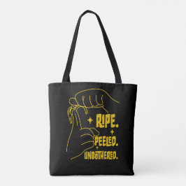ASL Banana Design - Ripe, Peeled, Unbothered   トートバッグ