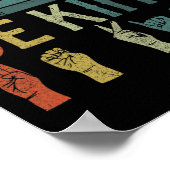 ASL Be Kind ASLアメリカ手話 ポスター (角)