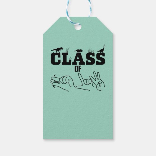 ASL - Class of 2026 – 卒業ASLデザイン ギフトタグ (裏面)