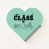 ASL - Class of 2026 – 卒業ASLデザイン ノートブック (裏面)