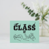 ASL - Class of 2026 – 卒業ASLデザイン ポストカード (スタンド正面)