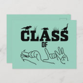 ASL - Class of 2026 – 卒業ASLデザイン ポストカード (正面/裏面)