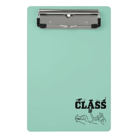 ASL - Class of 2026 – 卒業ASLデザイン ミニクリップボード (正面)