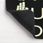 ASL CTFD Calm The F**K Down #USAPatriotGraphics マウスパッド (コーナー)