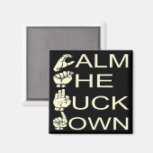 ASL CTFD F**Kダウン#USAPatriotGraphics マグネット (正面/裏面)