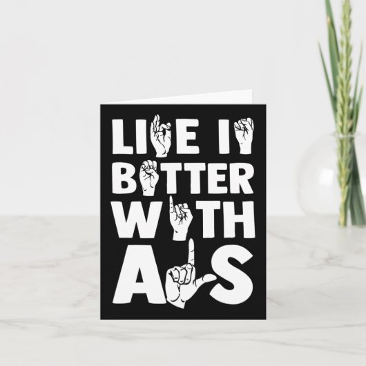 Asl Deaf Awareness And Sign Language 2  カード (正面)