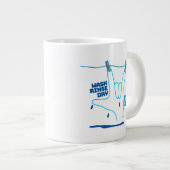 ASL Design - Wash, Rinse, and Dry Love ILY ジャンボコーヒーマグカップ (正面右)
