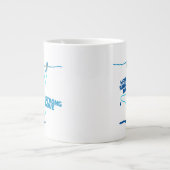 ASL Design - Wash, Rinse, and Dry Love ILY ジャンボコーヒーマグカップ (正面)