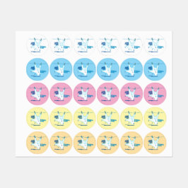 ASL Design - Wash, Rinse, and Dry Love ILY ラベル