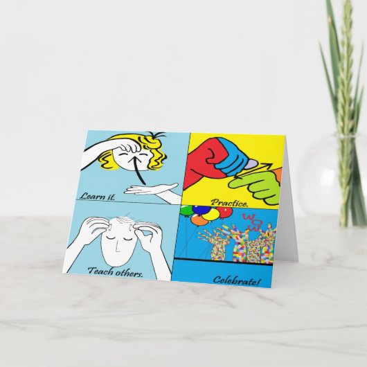 ASL Four Steps to Success カード (正面)