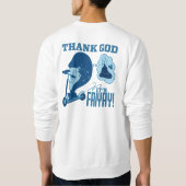 ASL Friday Design - Thank God It’s Friyay! スウェットシャツ (裏面)