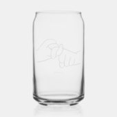 ASL Friends Can Glass – すべてのsipでつながり ガラス缶 (裏面)