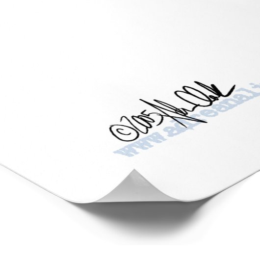 ASL Genki! ポスター (角)