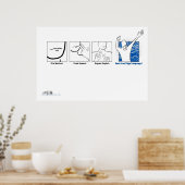 ASL Genki! ポスター (キッチン)