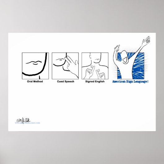 ASL Genki! ポスター (正面)