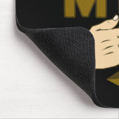 Asl Hand Gesture Deaf Hearing Loss Awareness 12 マウスパッド (コーナー)