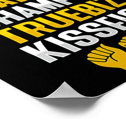 Asl Hand Gesture Deaf Hearing Loss Awareness 8  ポスター (角)