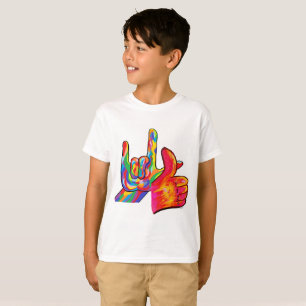 ASL I愛あなたおよびそれは完全によいです Tシャツ