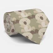 ASL I愛コアラのタイ ネクタイ (ロール)