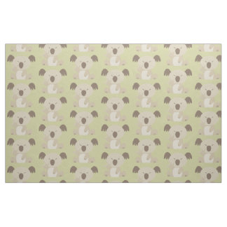 ASL I愛コアラのパターン（の模様が）あるな生地 ファブリック