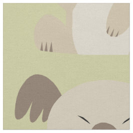 ASL I愛コアラのパターン（の模様が）あるな生地 ファブリック