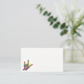 ASL I愛名刺 名刺 (スタンド正面)