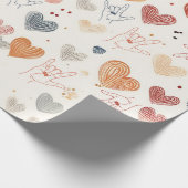 ASL "I love you"ラッピング紙、手話 ラッピングペーパー (角)