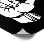 Asl I Love You Gift American Sign Language Tee Pre ポスター (角)