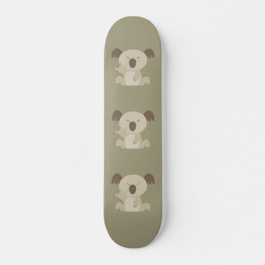 ASL I Love You Koala Skateboard スケートボード (正面)