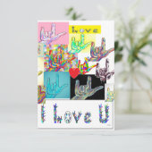 ASL I Love You Medley  サンキューカード (スタンド正面)