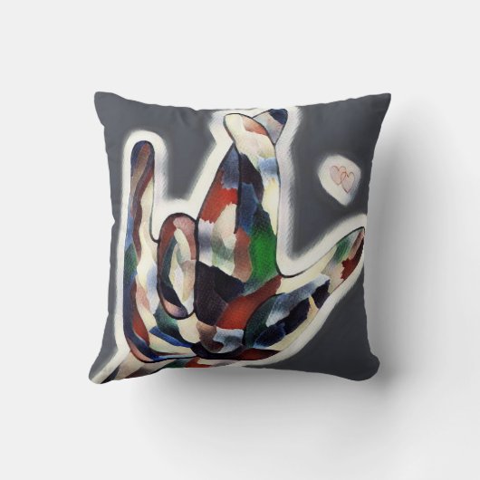 ASL I Really Lave You With Highlights クッション (裏面)