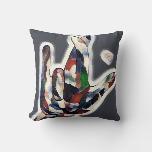 ASL I Really Lave You With Highlights クッション (正面)