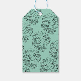 ASL ILY サンキュー - オータム ヴァイブス ギフトタグ