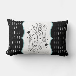 ASL ILY Handsign Pillow ランバークッション