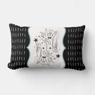 ASL ILY Handsign Pillow ランバークッション