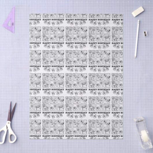 ASL ILY Obsession - Happy Birthday!  薄葉紙 (クラフト)