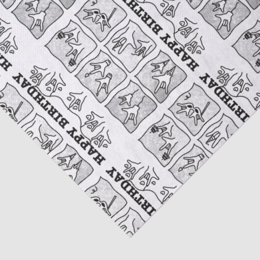 ASL ILY Obsession - Happy Birthday!  薄葉紙 (詳細)