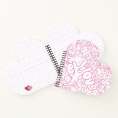 ASL ILY SIGNのかわいい猫パッテン – ASLデザイン ノートブック (内部)