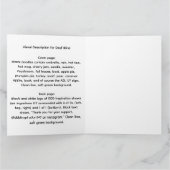 ASL ILY Thanks – Autumn Vibes  カード (内部)