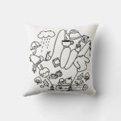 ASL ILY Thanks – Autumn Vibes  クッション (裏面)