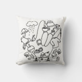 ASL ILY Thanks – Autumn Vibes  クッション (正面)