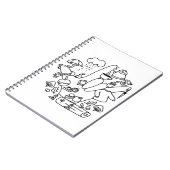 ASL ILY Thanks – Autumn Vibes  ノートブック (左側)