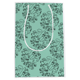 ASL ILY Thanks – Autumn Vibes  ミディアムペーパーバッグ