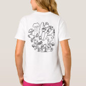 ASL ILY Thanks – Autumn Vibes  Tシャツ (裏面)