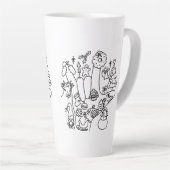 ASL ILY – Winter Vibes カフェラテマグ (右アングル)