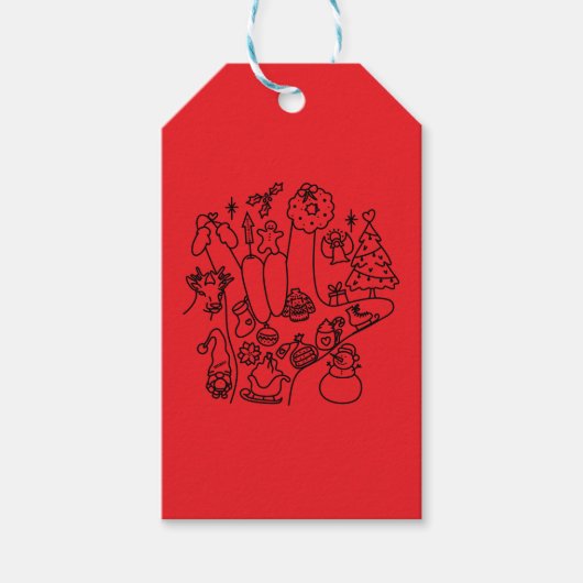 ASL ILY – Winter Vibes  ギフトタグ (正面)